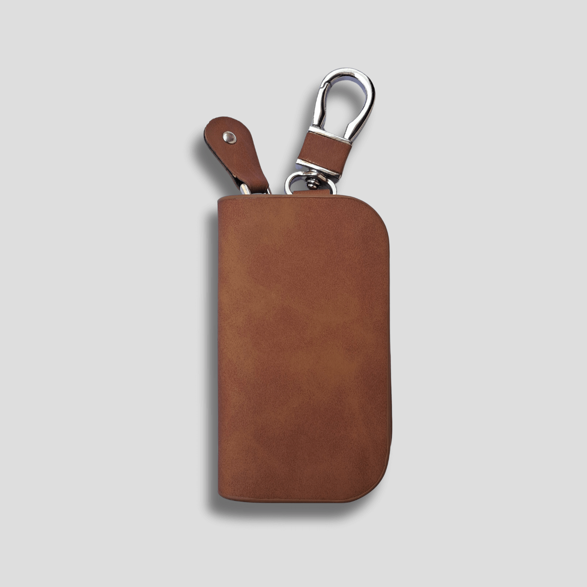 Premium-Leather-SmartKey-Pouch-with-Zipper_Keychain-Clip-0