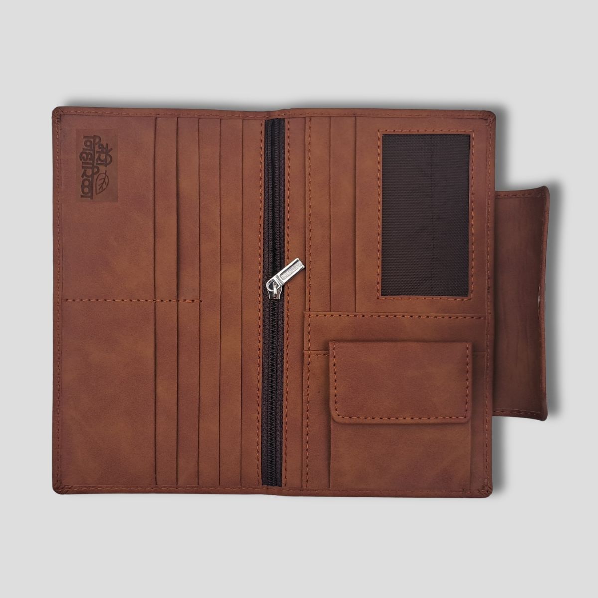 Meri Niharika Premium Leather Travel Long Wallet for WOMEN and MEN (18x10x4 cm)
