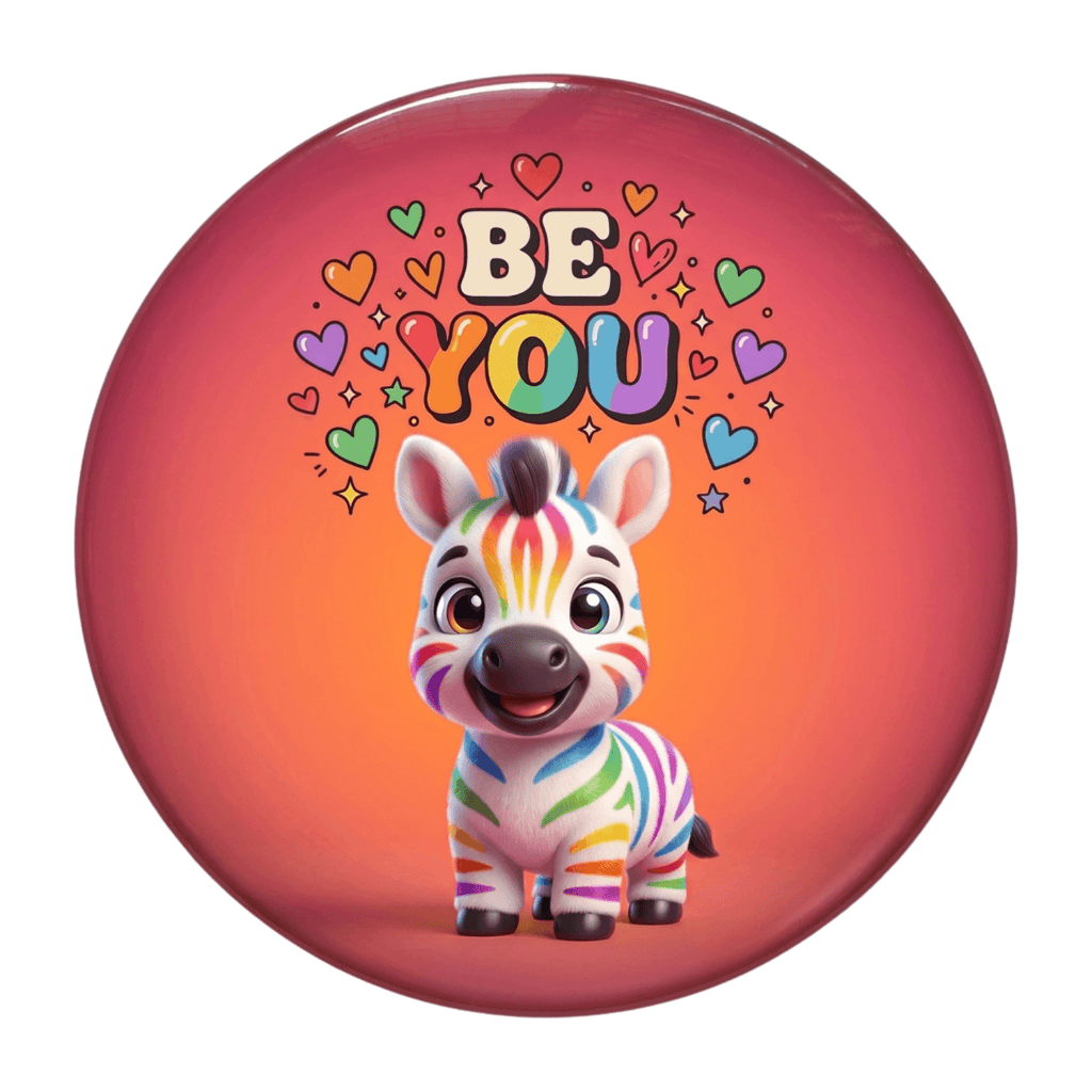 be-you-zebra-inspirational-fridge-magnet