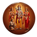 handcrafted-lifelike-ram-darbar-round-fridge-magnet-70mm-multicolour-glossy-metal-0