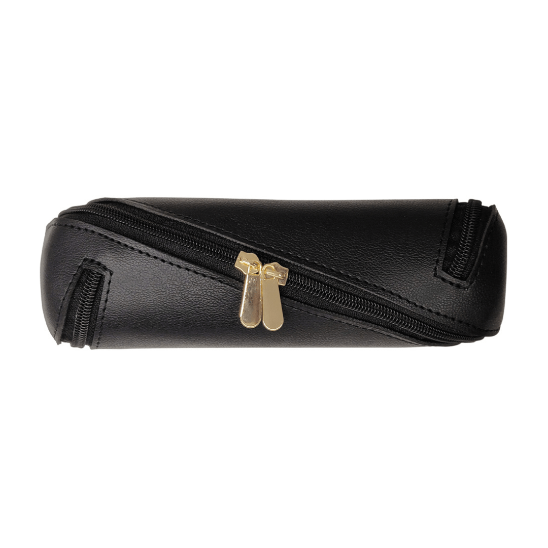 large-triangular-zipper-pouch-leatherette-makeup-toiletry-organizer-0