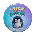 life-begins-beyond-your-comfort-zone-penguin-fridge-magnet