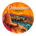 omkareshwar-jyotirlinga-temple-watercolour-fridge-magnet-spiritual-souvenir