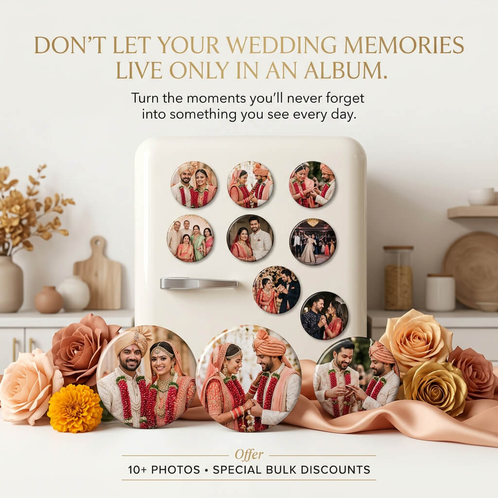 Customized Photo Fridge Magnets